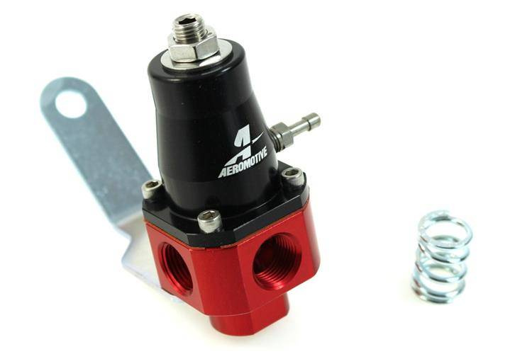 Aeromotive Fuel Pressure Regulator 1000HP 0 2 4 Bar 3 8 NPT Red Black