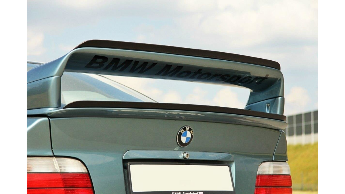 BOTTOM SPOILER CAP BMW M3 E36 GTS Gloss Black Spoilering Spoilering