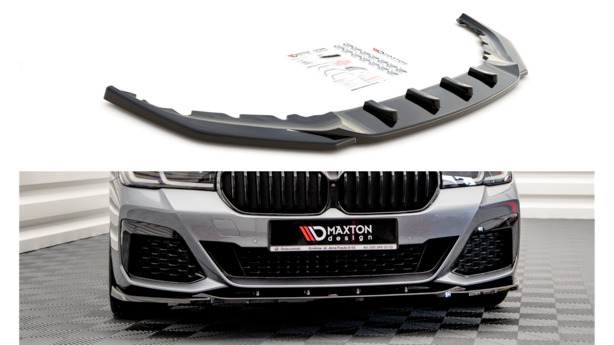 Front Splitter V Bmw G Facelift M Pack Gloss Black Spoilering