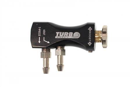 Zawór Manual Boost Controller TurboWorks BC10 Czarny