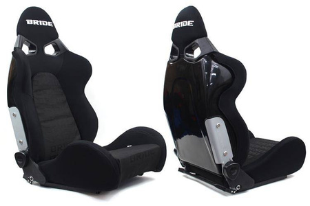 Racing seat CUGA Bride Velvet Black | Seats and belts \ Racing Seats ...