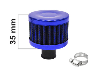 Breather vent filter 12 mm Blue MTuning
