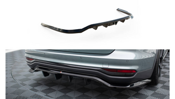 Central Rear Splitter (with vertical bars) Audi A6 Allroad C8