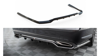 Central Rear Splitter (with vertical bars) Mercedes-Benz E W212 Facelift