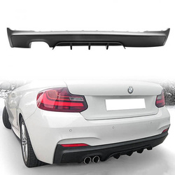Diffuser BMW F22 F23 M Performance (1 Double Tip)