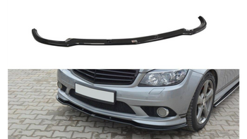 FRONT SPLITTER Mercedes-Benz C Sedan / Estate AMG-Line W204 / S204 Gloss Black