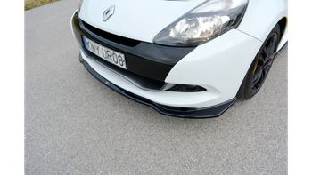 FRONT SPLITTER V.1 RENAULT CLIO MK3 RS FACELIFT Gloss Black