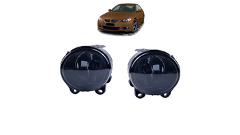 Fog Lights Set Smoke suitable for BMW 3 (E92) Coupe (E93) Convertible X5 (E53) 5 (F10) Sedan 2006-2013