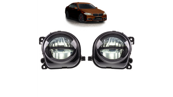 Fog Lights Set Smoke suitable for BMW 5 (F10) Sedan (F11) Touring Facelift 2013-2017