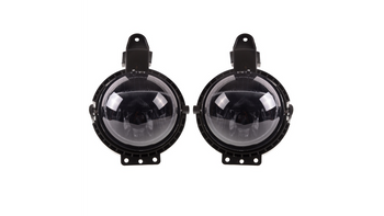 Fog Lights Set Smoke suitable for MINI (R56) Hatchback (R58) Coupe (R57) Convertible (R59) Roadster 2006-2013