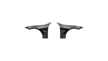 Front Fender Set With Side Vents Black suitable for BMW 4 (F32) Coupe (F33) Convertible (F36) Gran Coupe 2013-now