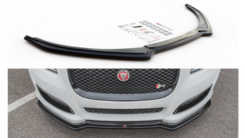 Front Splitter Jaguar XJ X351 Facelift Gloss Black