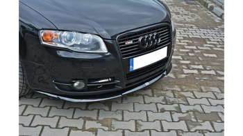 Front Splitter V.2 Audi A4 B7 Gloss Black
