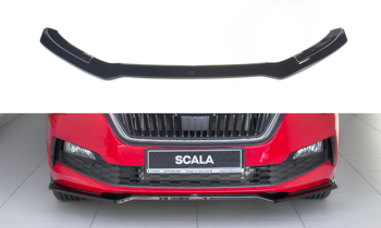 Front Splitter V.2 Skoda Scala  - Carbon Look