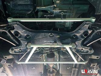 Great Wall Haval M4 1.5 2WD MT 12-14 UltraRacing 2-point front lower Tiebar