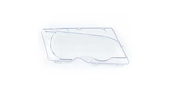 Headlight Lens Housing With Rubber LEFT suitable for BMW 3 (E46) Coupe Convertible Pre-Facelift 1999-2003