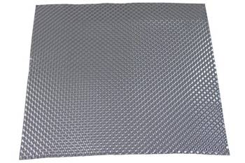 Heat shield embossed aluminium Turboworks 0.5mm x 60 cm x 60 cm