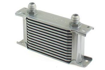 Oil Cooler TurboWorks Slim Line 13-rows 140x100x50 AN10 silver