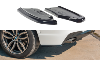 REAR SIDE SPLITTERS for BMW X3 F25 M-Pack Facelift 