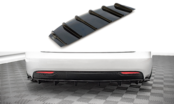 REAR VALANCE Tesla Model S Facelift - Gloss Black