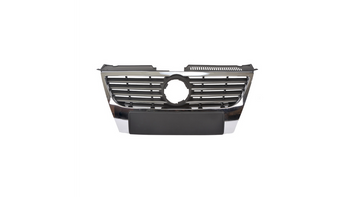 Radiator Grille Chrome Without PDC suitable for VW PASSAT B6 (3C) Sedan Variant 2005-2011