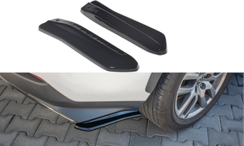 Rear Side Splitters Lexus NX Facelift(Hybrid) - Gloss Black