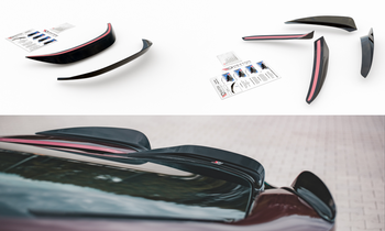 Set of Spoiler Caps BMW i8 - Gloss Black
