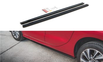 Side Skirts Diffusers Citroen DS4 - Gloss Black