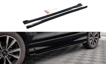 Side Skirts Diffusers Ford Escape ST-Line Mk3 - Carbon Look