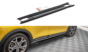 Side Skirts Diffusers Kia XCeed Mk1 - Carbon Look