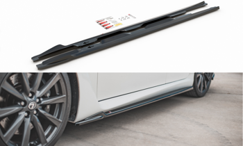 Side Skirts Diffusers Lexus IS F Mk2 - Carbon Look