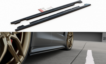 Side Skirts Diffusers Porsche Panamera GTS 971 - Carbon Look