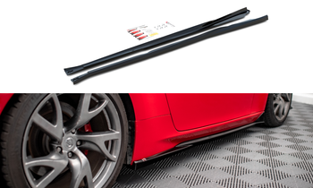 Side Skirts Diffusers V.2 Nissan 370Z  - Carbon Look
