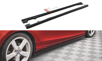 Side skirts Diffusers Volvo V40 - Carbon Look