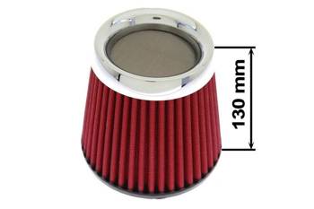 Simota Air Filter H:130mm DIA:60-77mm JAU-X02105-05 Red