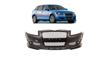 Sport Bumper Front With Grille suitable for AUDI A3 (8P) Sportback  Hatchback Convertible Facelift 2008-2011 