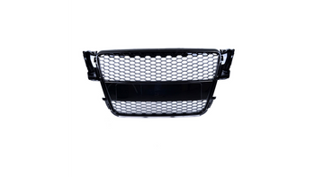 Sport Grille All Gloss Black suitable for AUDI A5 (8T) Coupe Convertible Sportback Pre-Facelift 2007-2011