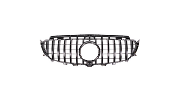 Sport Grille GT Gloss Black suitable for MERCEDES E-Class (W213) Sedan (S213) T-Model (A238) Convertible (C238) Coupe Pre-Facelift 2016-2020