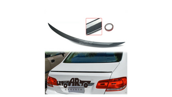 Sport Rear Trunk Spoiler Gloss Black suitable for BMW 3 (E92) Coupe 2006-2013