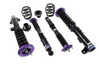 Suspension Street D2 Racing BMW E36 COMPACT 6 CYL TI (OE Rr Separated) 94-00