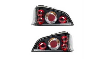 Tail Lights Black suitable for PEUGEOT 106 1996-2003