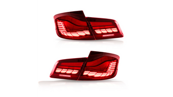 Tail Lights Dynamic LED Red suitable for BMW 5 (F10) Sedan 2010-2017