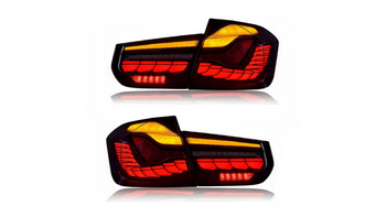 Tail Lights Dynamic LED Smoke suitable for BMW 3 (F30, F80) Sedan 2013-2018