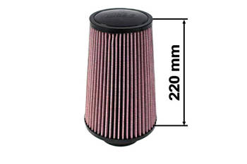 TurboWorks Air Filter H:220 DIA:101mm Purple