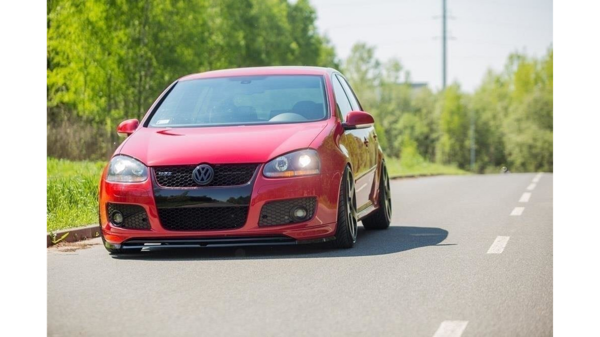 FRONT SPLITTER VW GOLF V GTI (FOR GTI 30TH FRONT BUMPER SPOILER) Gloss Black Spoilering
