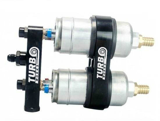 Fuel Pump Manifold 2in1 Silver Fuel System \ Fuel pumps \ Accessories
