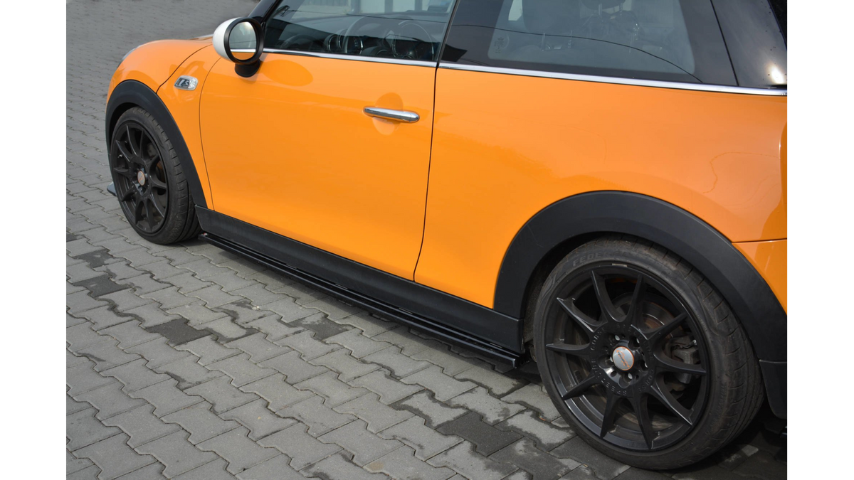 SIDE SKIRTS DIFFUSERS MINI COOPER S MK3 PREFACE 3-DOOR (F56) Gloss ...