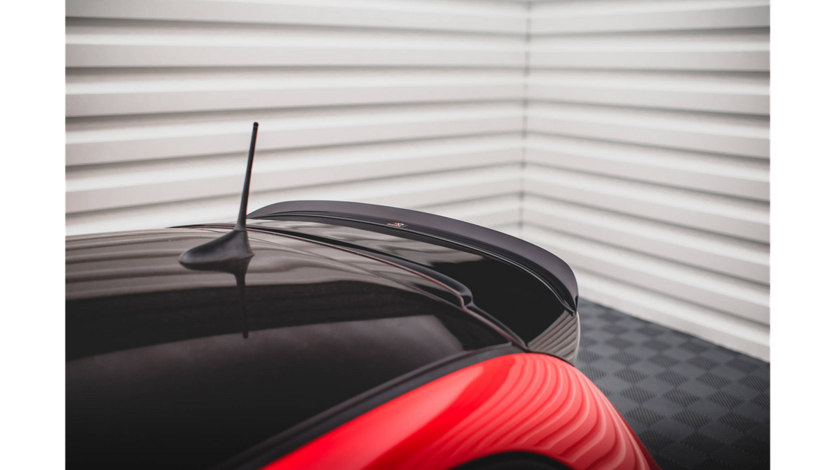 SPOILER EXTENSION FIAT 500 ABARTH MK1 FACELIFT Gloss Black | Spoilering ...