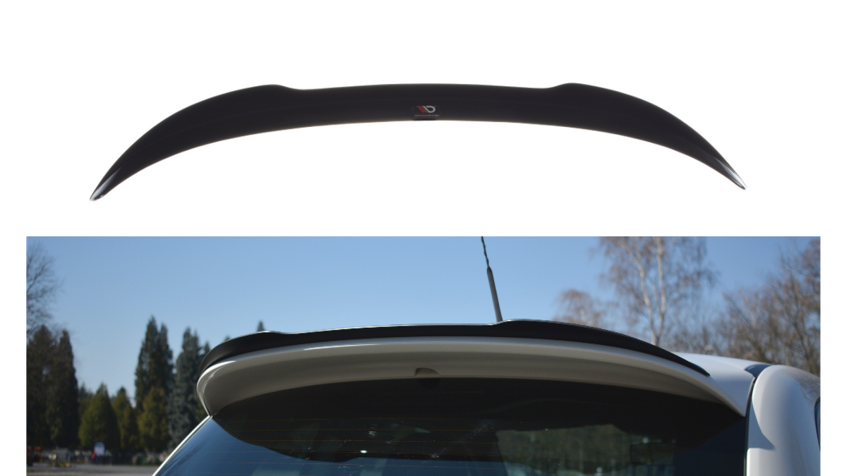 SPOILER EXTENSION FIAT 500 ABARTH MK1 Gloss Black | Spoilering ...