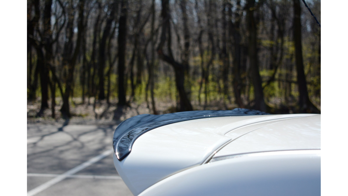 SPOILER EXTENSION FIAT 500 ABARTH MK1 Gloss Black | Spoilering ...